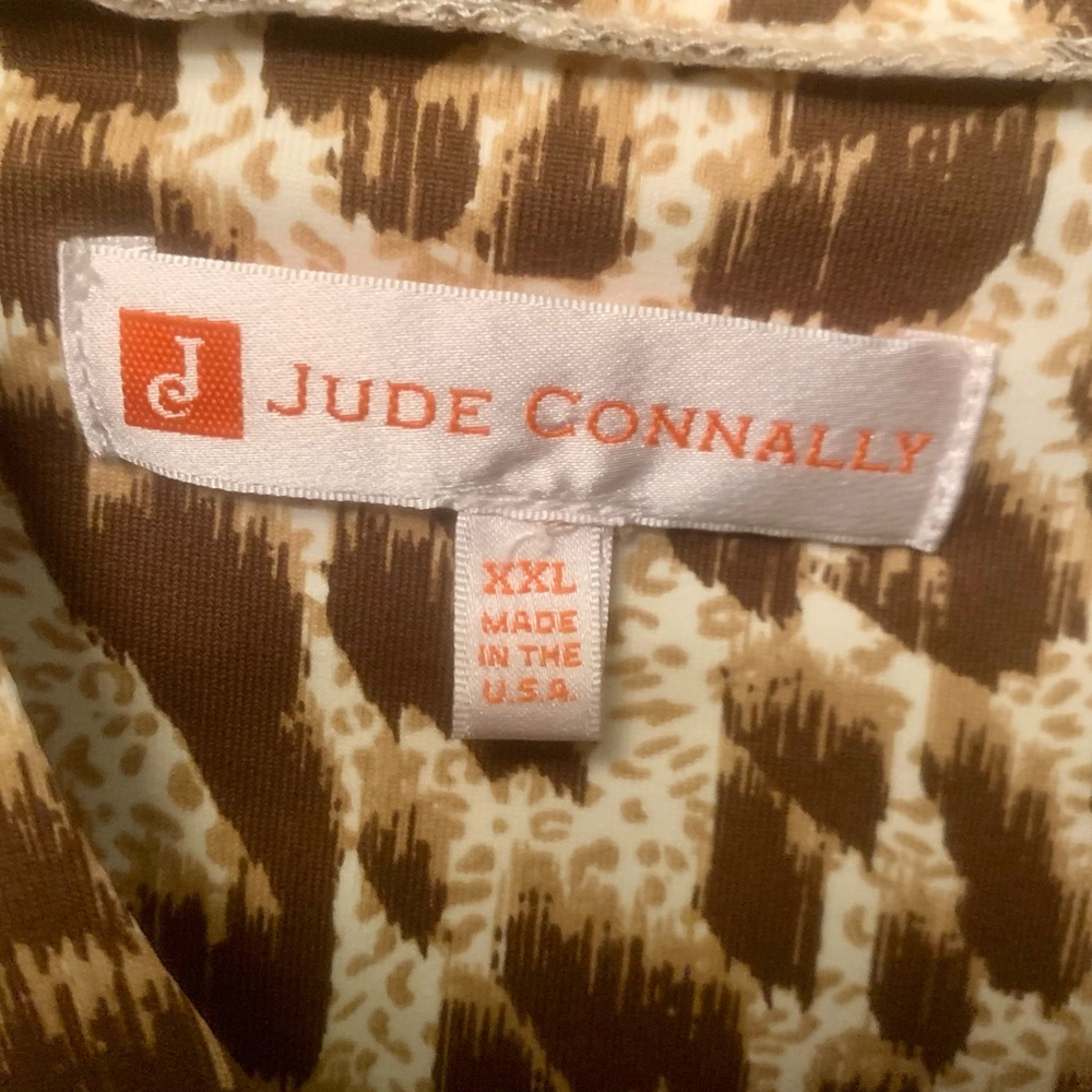 Jude Connally Tammi Lux Leopard print Stretch dress XXL - Picture 7 of 8